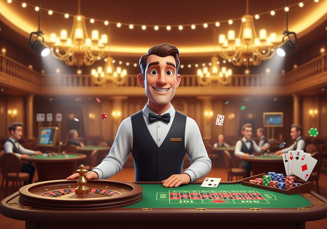 Player enjoying a fun reel-style game